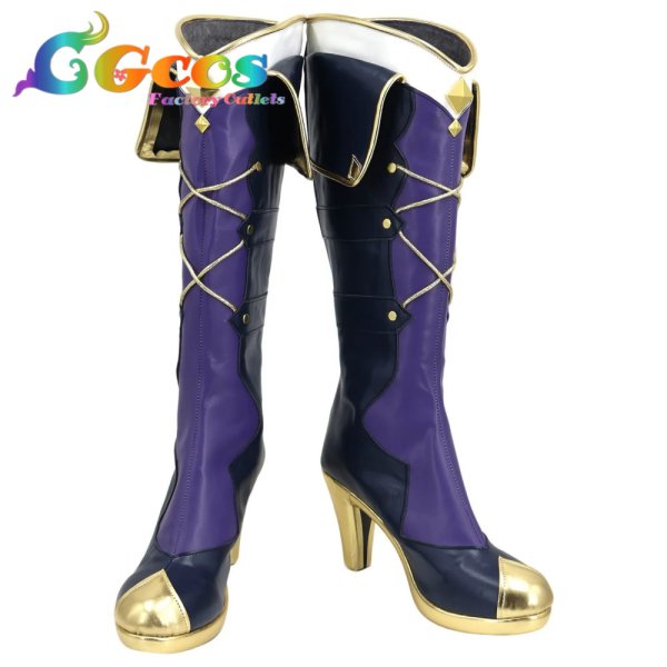 画像1: バーチャルYouTuber　コスプレ靴　VTuber　Ren Zotto　レン ゾット　Dreamland　コスプレブーツ　コスプレ衣装 (1)