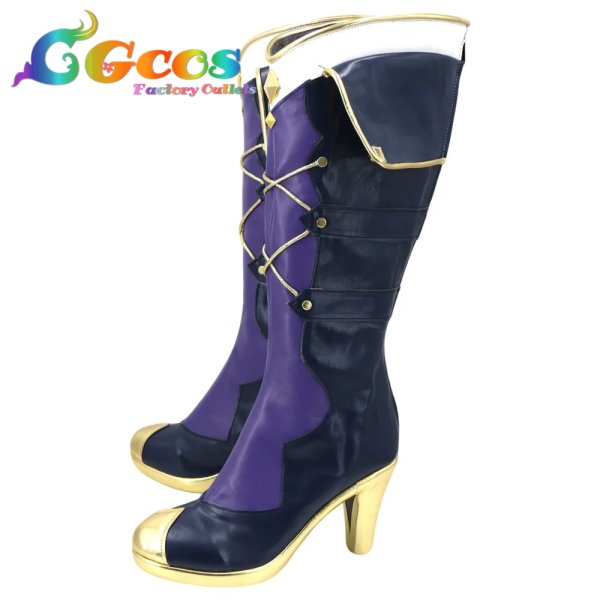 画像3: バーチャルYouTuber　コスプレ靴　VTuber　Ren Zotto　レン ゾット　Dreamland　コスプレブーツ　コスプレ衣装 (3)