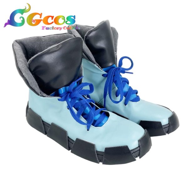 画像2: BEYBLADE X　コスプレ靴　黒須エクス　コスプレブーツ　コスプレ衣装 (2)