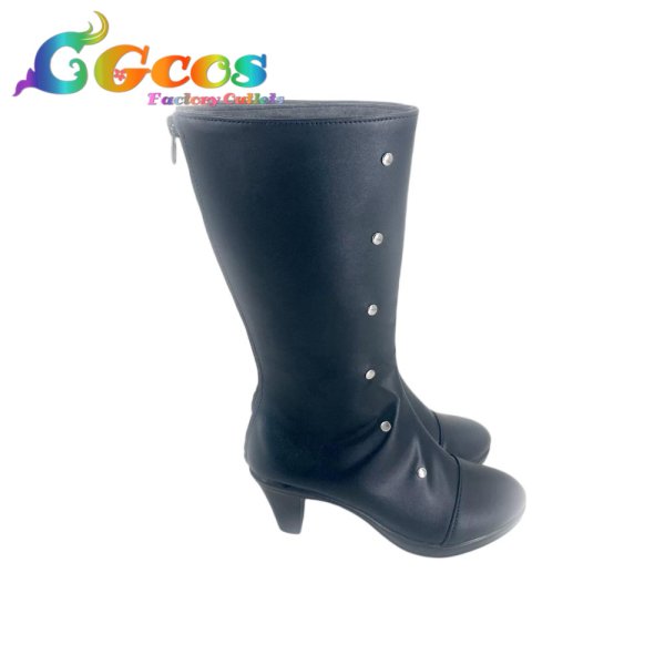 画像3: マブラヴ ガールズガーデン　コスプレ靴　劉翠蘭　コスプレブーツ　コスプレ衣装 (3)