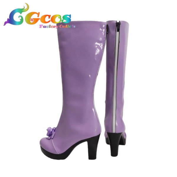 画像3: ローゼンメイデン　コスプレ靴　薔薇水晶　コスプレブーツ　コスプレ衣装 (3)