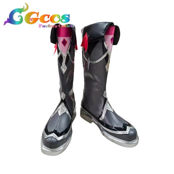 画像1: 原神　コスプレ靴　げんしん　ドゥリン　コスプレブーツ　コスプレ衣装 (1)