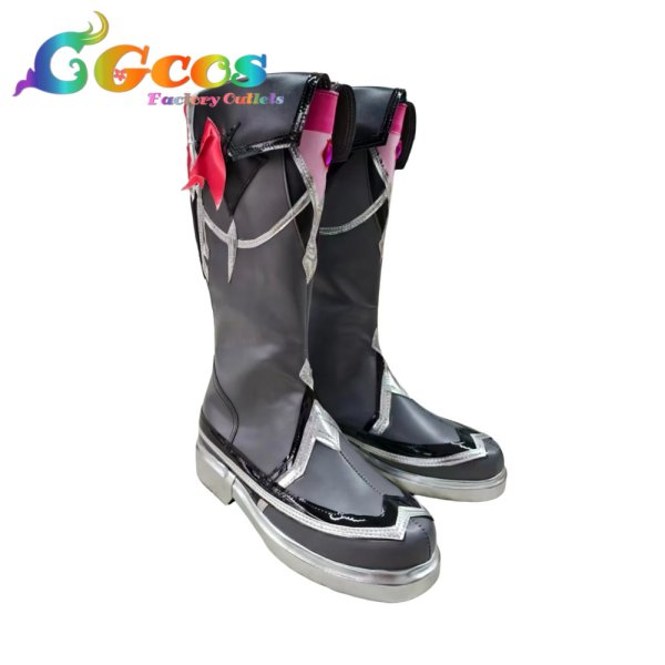 画像2: 原神　コスプレ靴　げんしん　ドゥリン　コスプレブーツ　コスプレ衣装 (2)