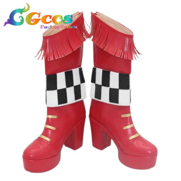 画像1: ウマ娘プリティーダービー　コスプレ靴　オベイユアマスター　コスプレブーツ　コスプレ衣装 (1)