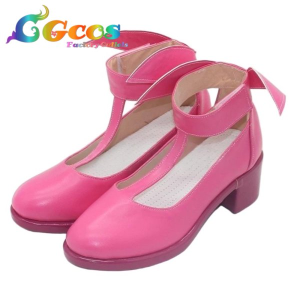 画像3: 名探偵プリキュア!　コスプレ靴　キュアミスティック / 小林みくる　コスプレブーツ　コスプレ衣装 (3)