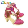 画像2: アイカツ!　コスプレ靴　霧矢あおい　スターサンシャインコーデ　コスプレブーツ　コスプレ衣装 (2)