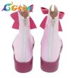 画像4: 名探偵プリキュア!　コスプレ靴　キュアアンサー/明智あんな　日常服　コスプレブーツ　コスプレ衣装 (4)