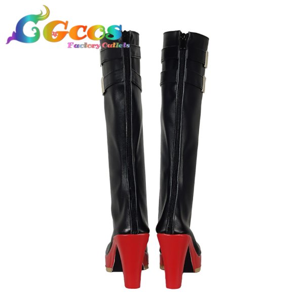 画像4: ウマ娘プリティーダービー　コスプレ靴　★3［絢爛花道歌舞く君］ミスターシービー　コスプレブーツ　コスプレ衣装 (4)