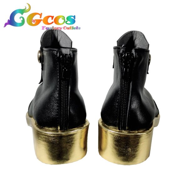 画像4: プロジェクトセカイ カラフルステージ！ feat. 初音ミク　コスプレ靴　予想外の言葉　Bond of flame　東雲彰人　コスプレブーツ　コスプレ衣装 (4)