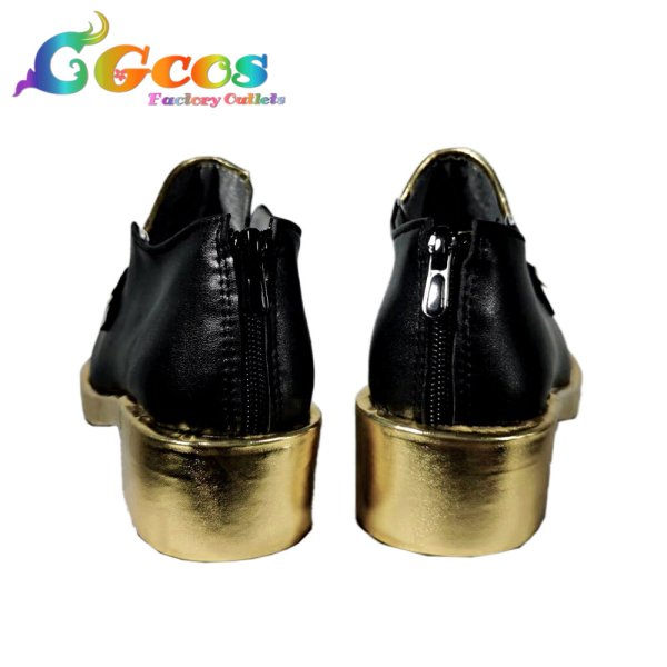 画像4: プロジェクトセカイ カラフルステージ！ feat. 初音ミク　コスプレ靴　煌めく記憶を辿って　Bond of memory　青柳冬弥　コスプレブーツ　コスプレ衣装 (4)