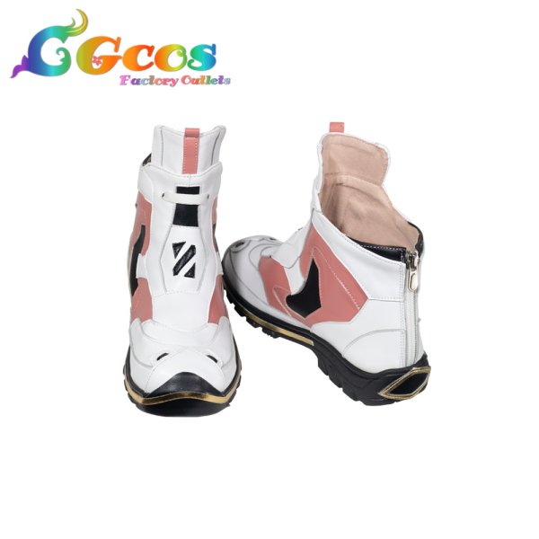 画像3: バーチャルYouTuber　コスプレ靴　VTuber　倉持めると　コスプレブーツ　コスプレ衣装 (3)