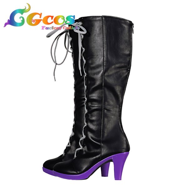 画像2: プロジェクトセカイ カラフルステージ！ feat. 初音ミク　コスプレ靴　天翔戦隊ZOOレンジャー　エイプリルフール衣装　朝比奈まふゆ　コスプレブーツ　コスプレ衣装 (2)