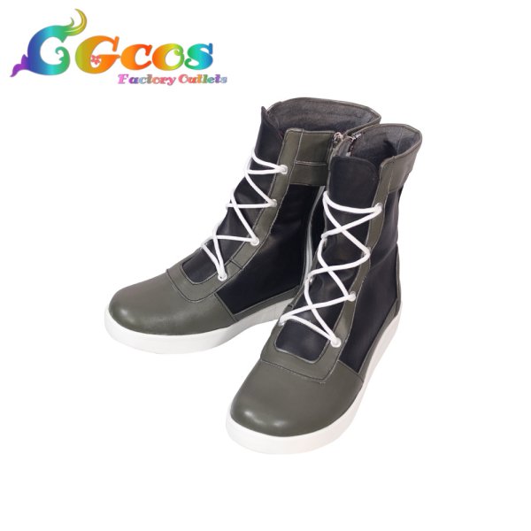 画像2: 桃源暗鬼　コスプレ靴　屏風ヶ浦帆稀　矢颪 碇　遊摺部従児　手術岾ロクロ　漣 水鶏　コスプレブーツ　コスプレ衣装 (2)