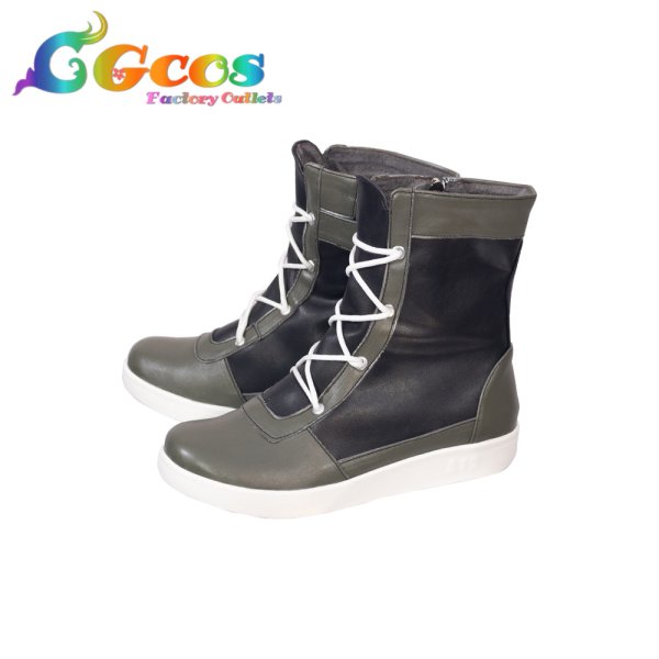 画像4: 桃源暗鬼　コスプレ靴　屏風ヶ浦帆稀　矢颪 碇　遊摺部従児　手術岾ロクロ　漣 水鶏　コスプレブーツ　コスプレ衣装 (4)