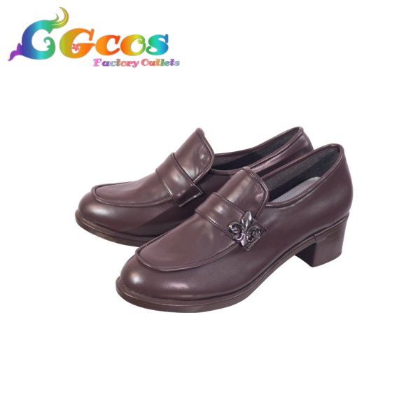 画像2: 学園アイドルマスター　コスプレ靴　ヴァイスシュヴァルツコラボ衣装　葛城リーリヤ　コスプレブーツ　コスプレ衣装 (2)