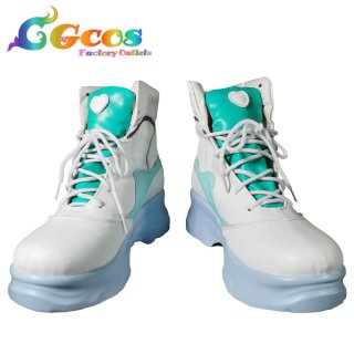 靴 hina ヒナ デイ グリーン Hina Day Green 本革レースアップシューズ