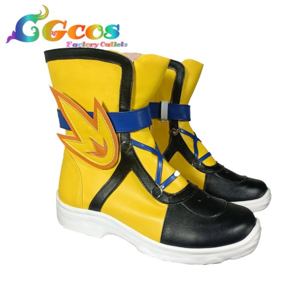 画像3: ウマ娘プリティーダービー　コスプレ靴　バブルガムフェロー　勝負服　コスプレブーツ　コスプレ衣装 (3)