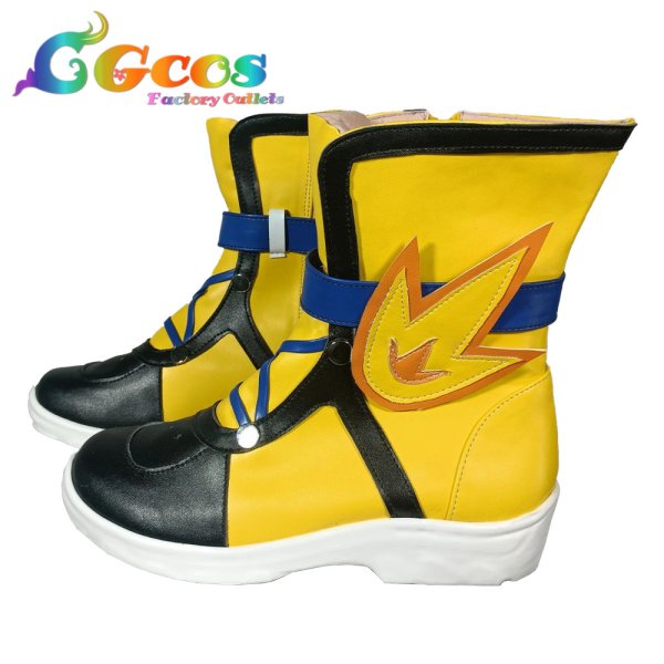 画像2: ウマ娘プリティーダービー　コスプレ靴　バブルガムフェロー　勝負服　コスプレブーツ　コスプレ衣装 (2)