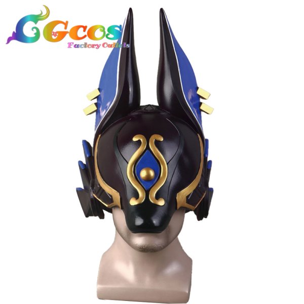 画像5: 原神(げんしん) セノ(Cyno) マスク コスプレ道具 (5)
