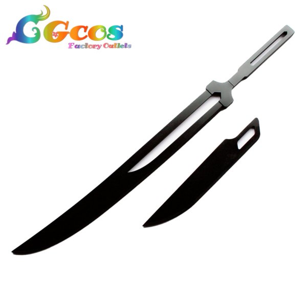 画像2: 黒崎一護 天鎖斬月 コスプレ道具 (2)