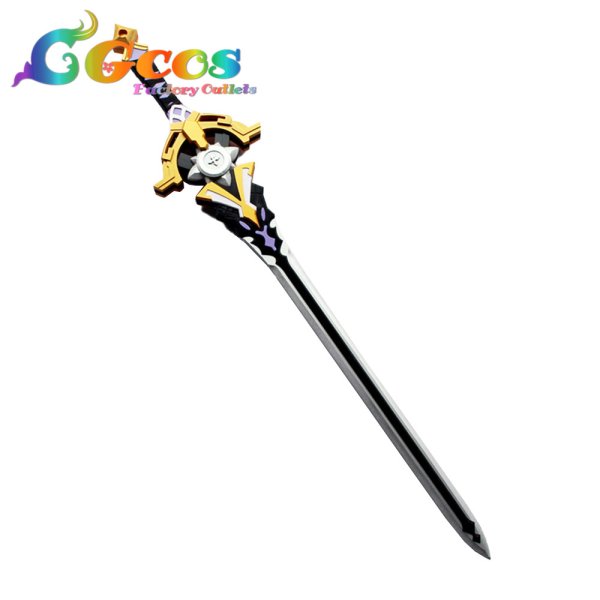 画像2: 原神(げんしん) アルベド シナバースピンドル コスプレ道具 (2)