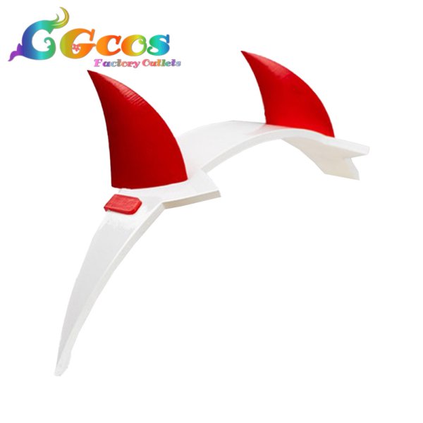 画像2: ダーリン?イン?ザ?フランキス　ゼロツー　髪飾り　コスプレ道具 (2)