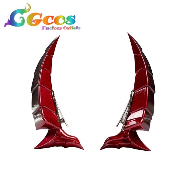 画像4: アークナイツ　ダブリュ　W　角+匕首　コスプレ道具 (4)