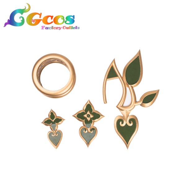 画像2: 原神(げんしん) ナヒーダ 髪飾り+腕飾り コスプレ道具 (2)