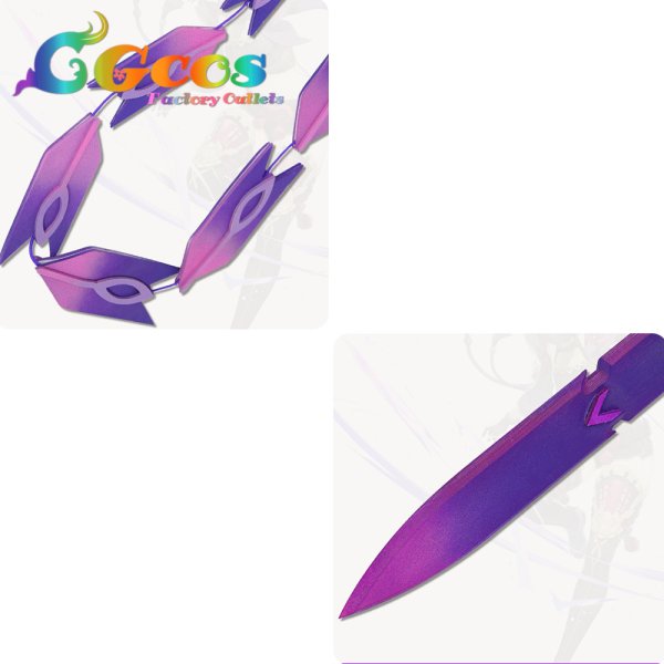 画像4: 原神(げんしん) 久岐忍 投げ縄+剣 コスプレ道具 (4)