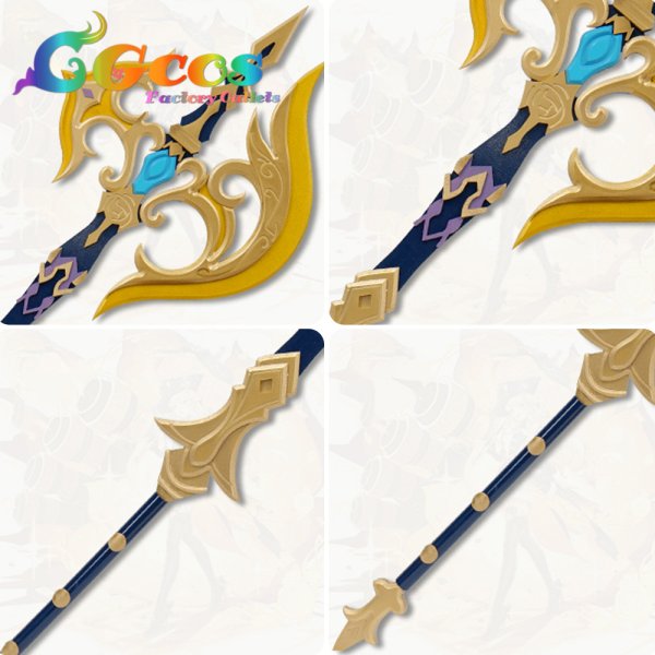 画像2: 原神(げんしん) ナヴィア 斧 コスプレ道具 (2)