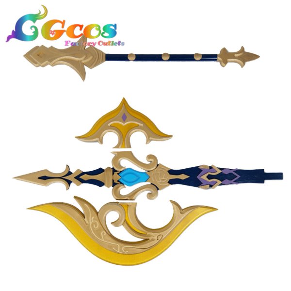 画像3: 原神(げんしん) ナヴィア 斧 コスプレ道具 (3)