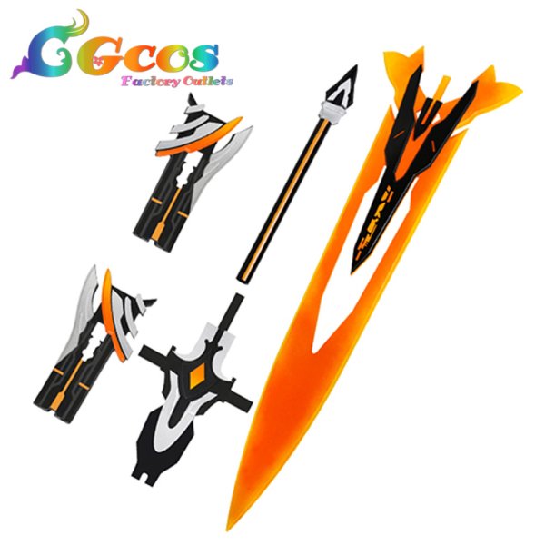 画像7: 崩壊3rd 天火大剣 劫滅?無限 コスプレ道具 (7)