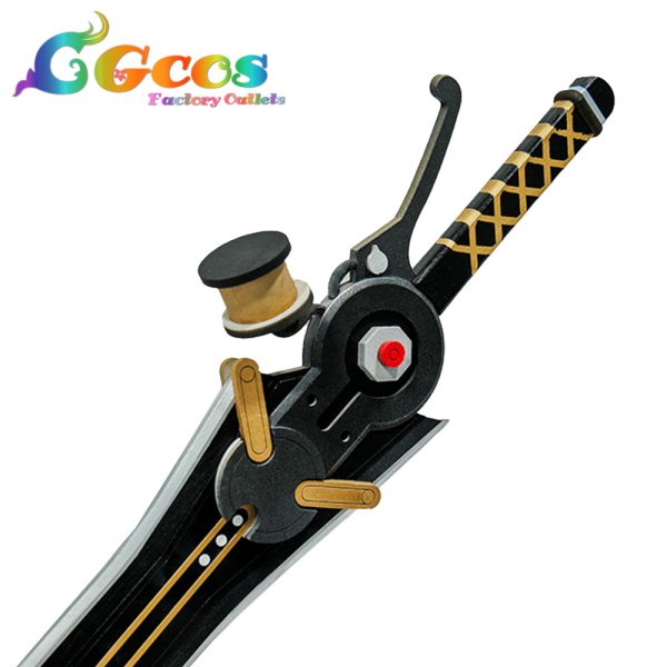 画像6: ゼンレスゾーンゼロ キング・シーザー 剣+盾 コスプレ道具 (6)