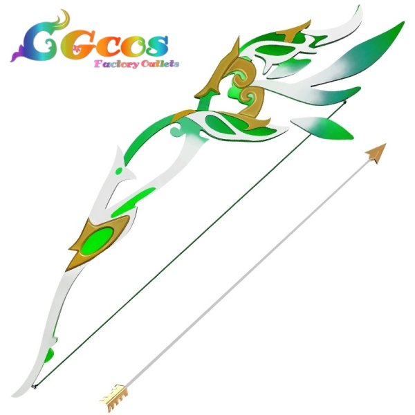 画像4: 原神(げんしん) ティナリ(Tighnari) 弓+髪飾り コスプレ道具 (4)