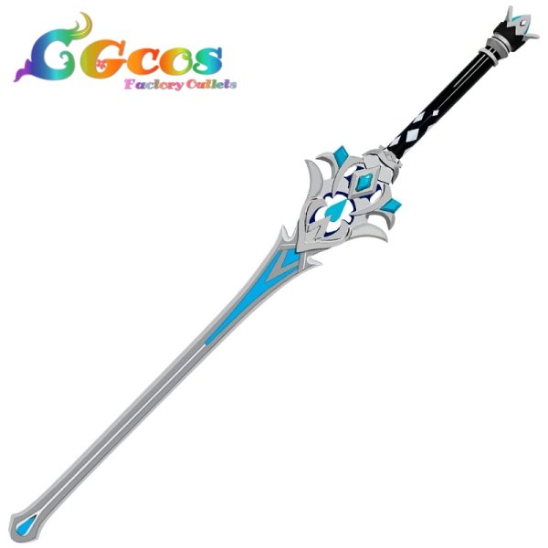 画像4: 原神(げんしん) 神里綾華 天目影打 霧切の廻光 海淵のフィナーレ コスプレ道具 (4)