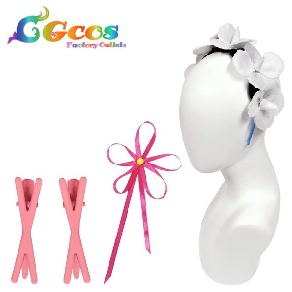 画像2: Re:ゼロから始める異世界生活 レム ラム 髪飾り コスプレ道具 (2)