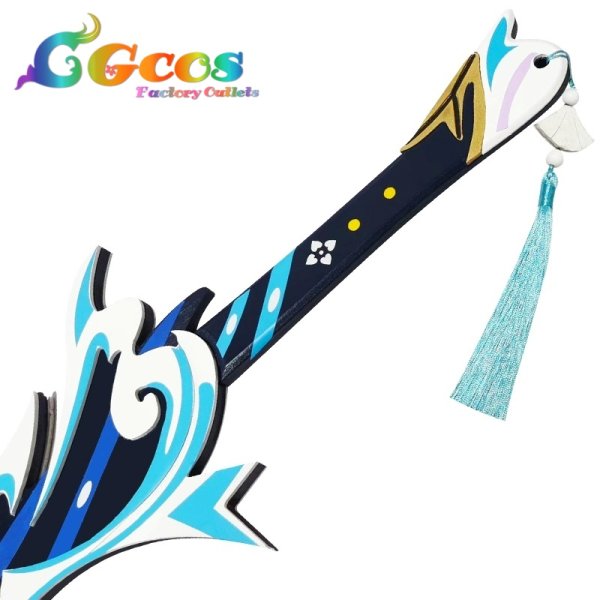 画像4: 原神(げんしん) 神里綾人 コスプレ道具 (4)