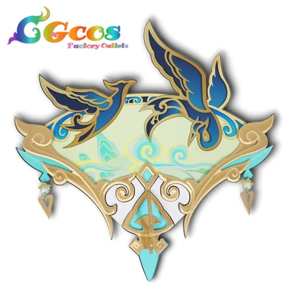 画像2: 原神(げんしん) ピンばあや 琴 鶴鳴の余韻 コスプレ道具 (2)