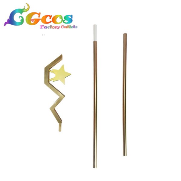 画像2: かつて魔法少女と悪は敵対していた 深森白夜 コスプレ道具 (2)