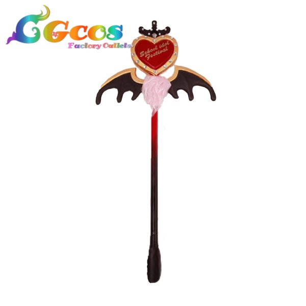 画像5: ラブライブ!サンシャイン!! 小悪魔編 津島善子 黒澤ルビィ 渡辺曜 高海千歌 黒澤ダイヤ 国木田花丸 松浦果南 小原鞠莉 桜内梨子 コスプレ道具 (5)