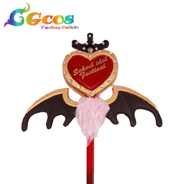 画像6: ラブライブ!サンシャイン!! 小悪魔編 津島善子 黒澤ルビィ 渡辺曜 高海千歌 黒澤ダイヤ 国木田花丸 松浦果南 小原鞠莉 桜内梨子 コスプレ道具 (6)