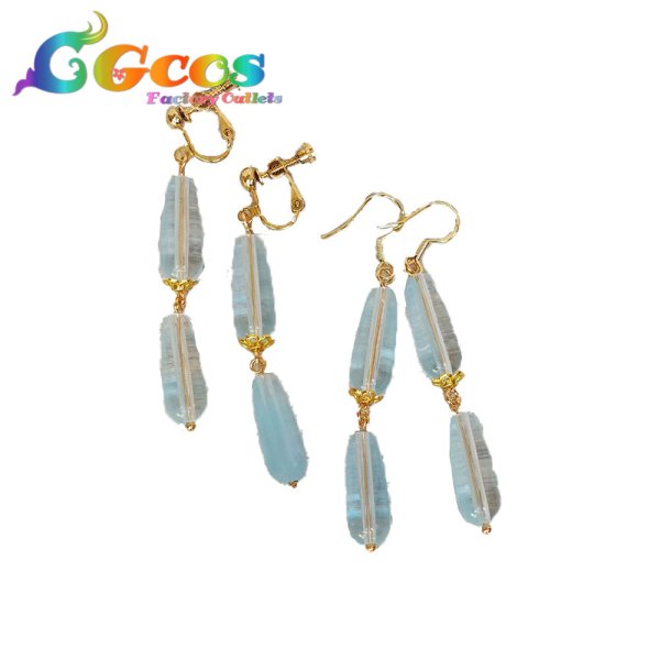 画像2: 乙女ゲームの破滅フラグしかない悪役令嬢に転生してしまった カタリナ・クラエス コスプレ道具 (2)