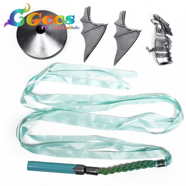 画像7: 遊☆戯☆王 青き眼の巫女 コスプレ道具 (7)