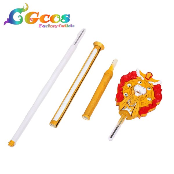画像5: 魔法戦隊マジレンジャー 魔法聖杖 コスプレ道具 (5)