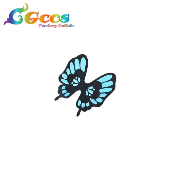 画像3: バーチャルYouTuber VTuber 潤羽るしあ 蝶の飾り コスプレ道具 (3)