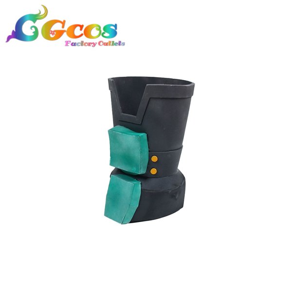 画像2: 僕のヒーローアカデミア 緑谷出久 肘当て+膝当て コスプレ道具 (2)