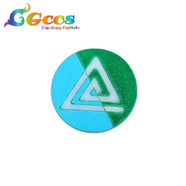 画像3: バーチャルYouTuber VTuber ミン スゥーハ バッジ コスプレ道具 (3)