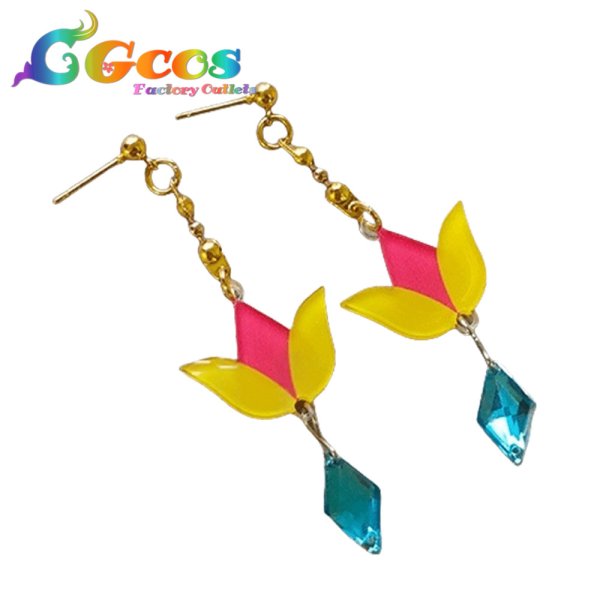 画像2: アイカツ!　トライスター　神崎美月　一ノ瀬かえで　藤堂ユリカ　髪飾り+耳飾り　コスプレ道具 (2)