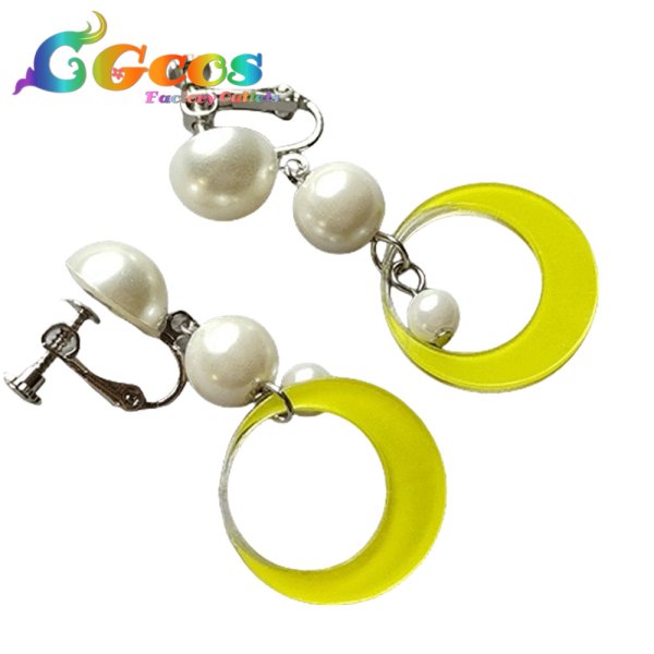 画像2: ラブライブ！蓮ノ空女学院スクールアイドルクラブ　月夜見海月　日野下花帆　乙宗梢　百生吟子　耳飾り　コスプレ道具 (2)