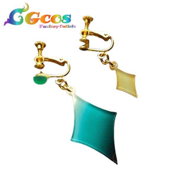 画像2: プロジェクトセカイ カラフルステージ！ feat. 初音ミク　白石杏　トラブルの裏で　耳飾り　コスプレ道具 (2)